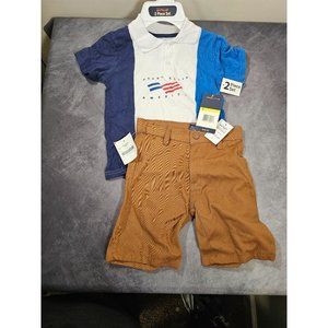 New Perry Ellis America 2 Piece Set Boys Size 4